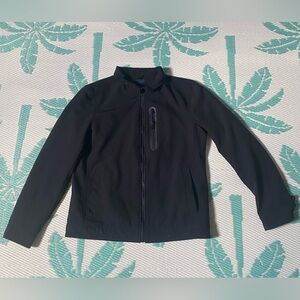 Nautica Men's Black Windbreaker Jacket